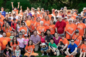 A group photo from the Seattle Walk to End Bladder Cancer ins 2019.