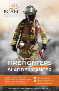 Firefighters are at an elevated risk of contracting bladder cancer