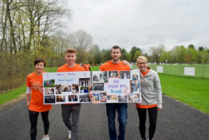 Casey is walking to end bladder cancer in Alaby, NY.