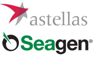 Astellas and Seagen logos