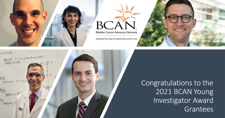 All grantees of the BCAN Young Investigator Awards in 2021