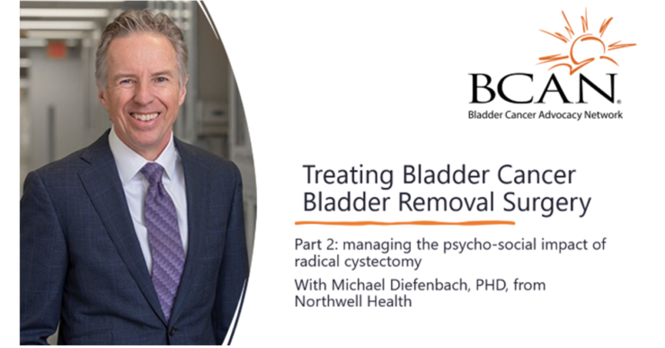 Title slide of Psychosocial Aspect of Bladder Removal Webinar