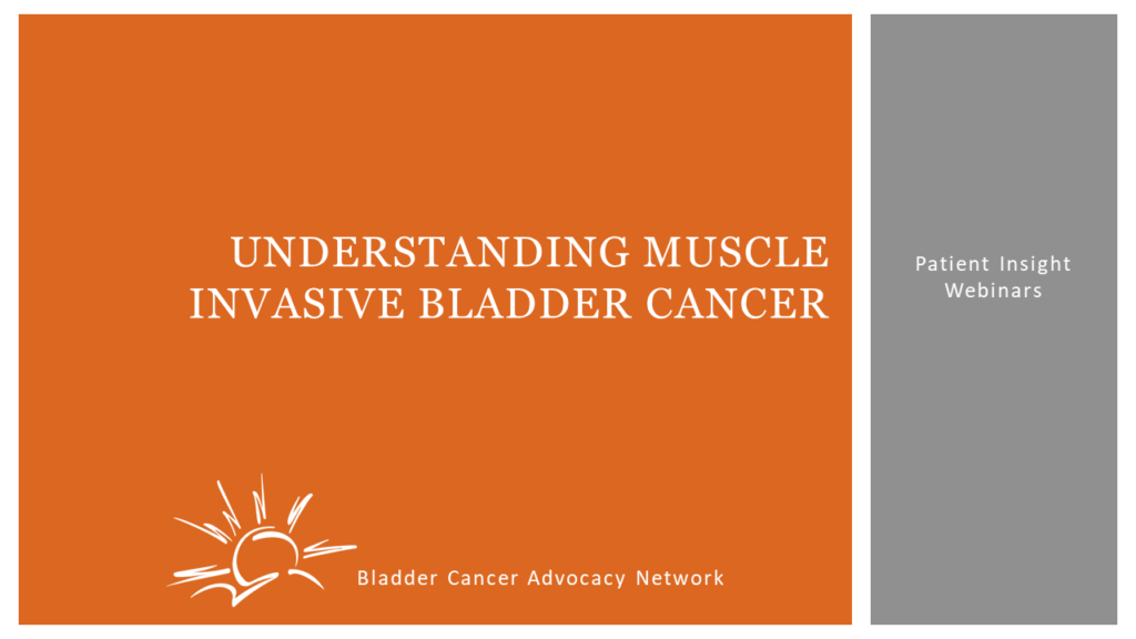 Title Slide: Understanding Muscle Invasive Bladder Cancer