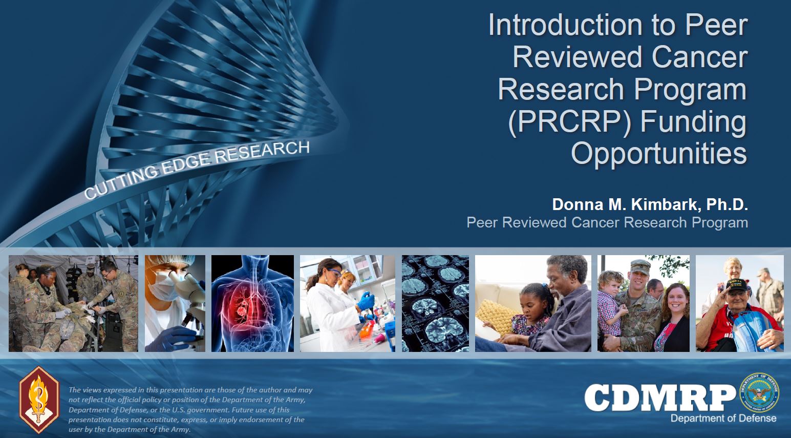 peer reviewed cancer research program idea award