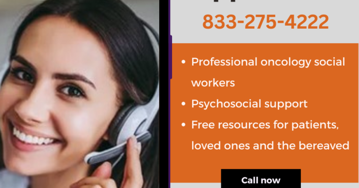 Free call center resrouce for bladder cancer patients 1-833-275-4222