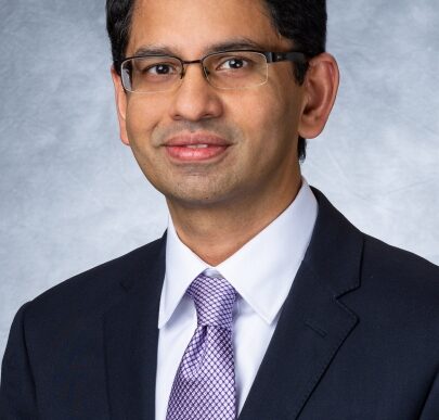 This is a headshot of Dr. Ashish Kamat of MD Anderson Cancer Center. He was a guest on the Bladder Cancer Matters podcast.