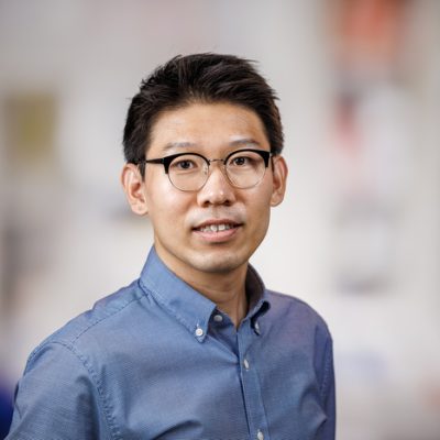 Haolong Li portrait at the Fred Hutch Cancer Center, July 24, 2024, in Seattle, Washington.