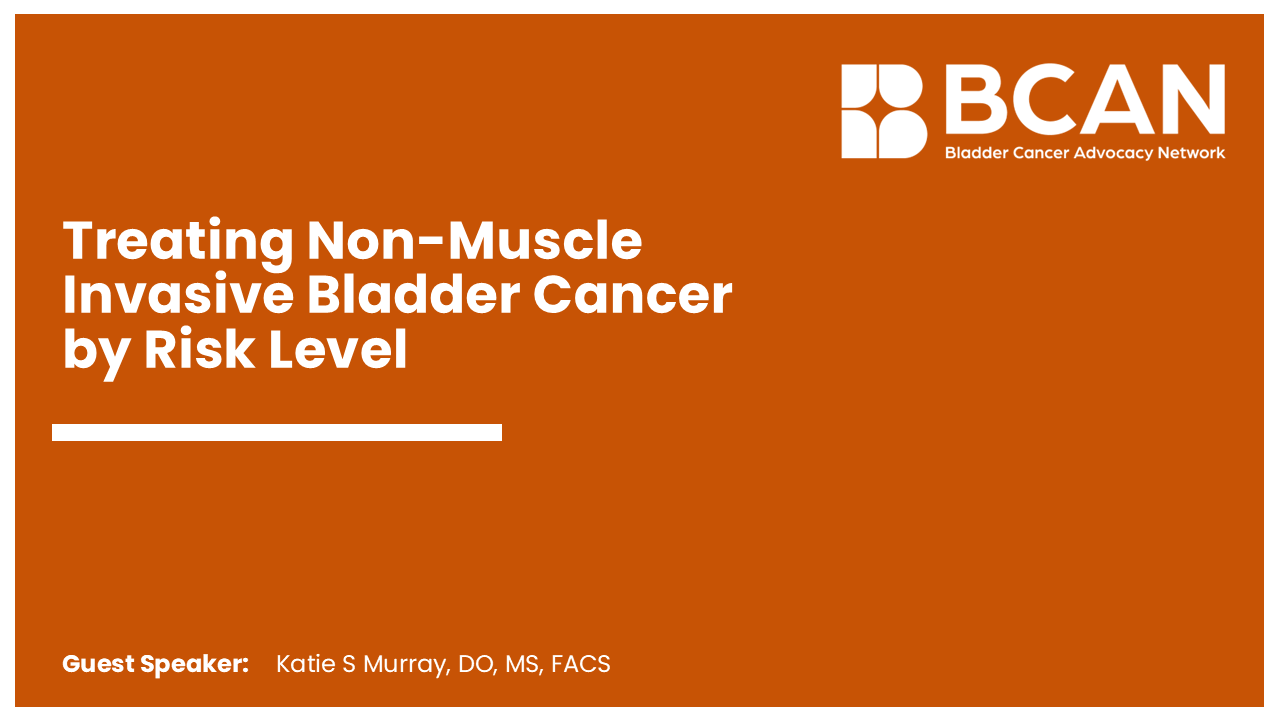 Webinar: Exploring Rare Types of Bladder Cancer