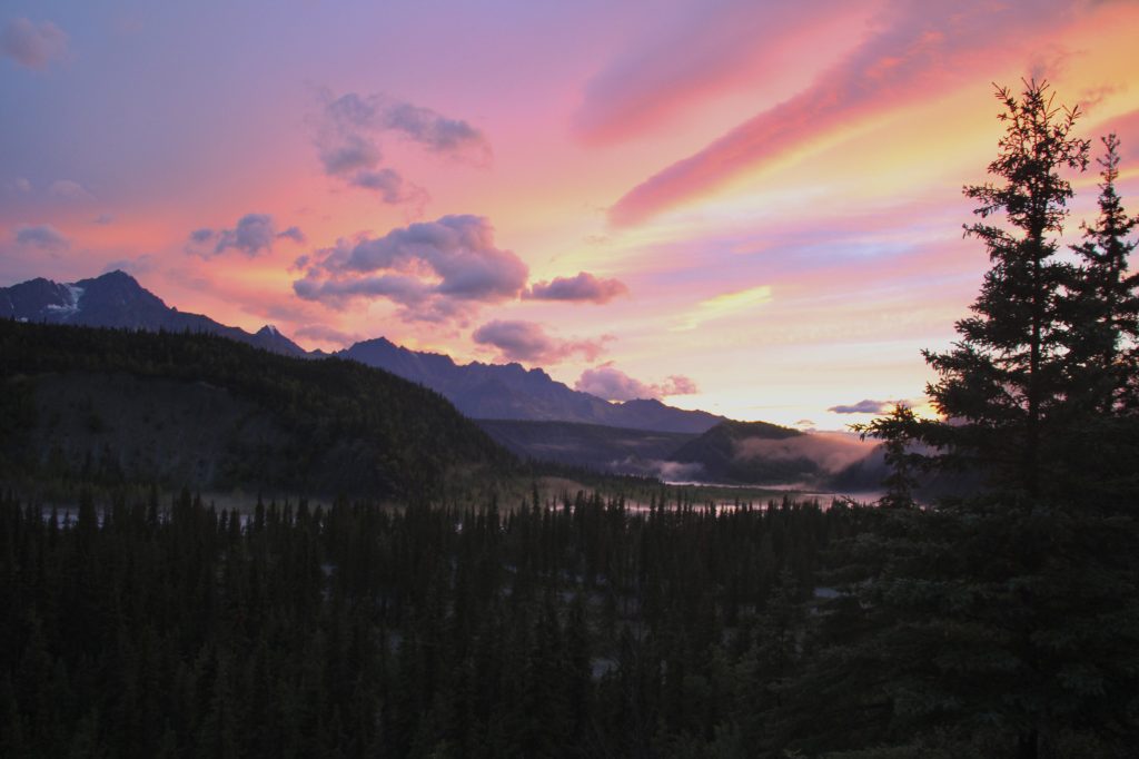 photo of a sunset