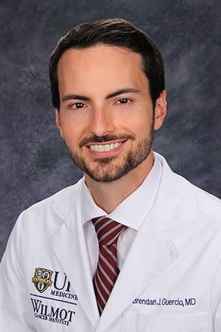 Headshot of Dr. Brendan Guercio, recipient of the 2026 Conquer Cancer–Bladder Cancer Advocacy Network Career Development Award (CDA).
